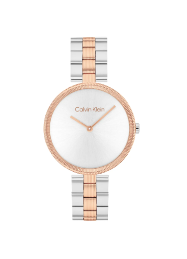 CALVIN KLEIN Analogue Watch with Steel Bracelet