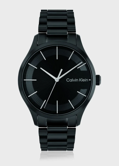 CALVIN KLEIN Analogue Watch with Steel Bracelet