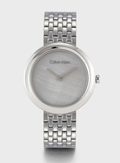 CALVIN KLEIN Analogue Watch with Steel Bracelet