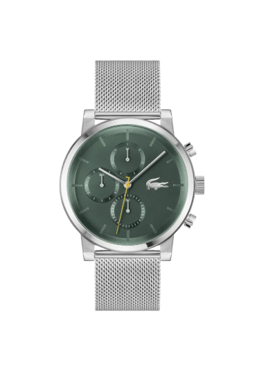 LACOSTE Analogue Multifunction Watch with Steel Bracelet