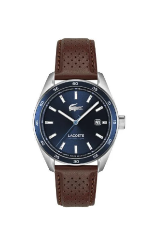 LACOSTE Analogue Automatic Watch with Leather Strap
