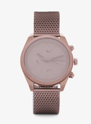 CALVIN KLEIN Analogue Multifunction Watch with Steel Bracelet