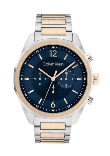 CALVIN KLEIN Analogue Watch with Steel Bracelet