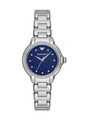 EMPORIO ARMANI Share & Earn Mia Steel Strap Analog Watch