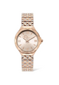POLICE Share & Earn Agra White Dial Rose Gold Bracelet Analog Watch for Women 34mm