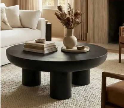 Ansel coffee table wood - black
