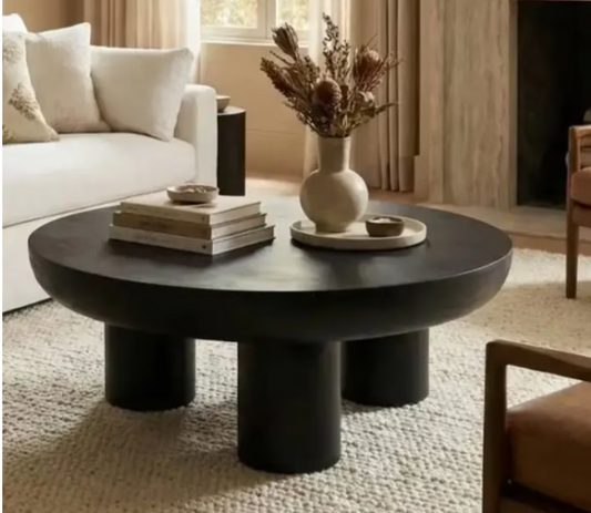 Ansel coffee table wood - black