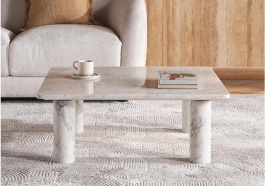 Venor coffee table marble - natural