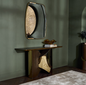 Exus Console Table with Mirror