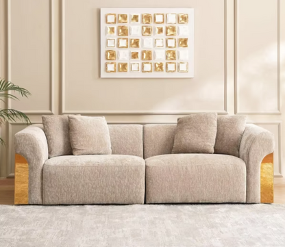 Entos 3 seater sofa - beige