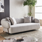 Ordic French 3-Seater Fabric Sofa