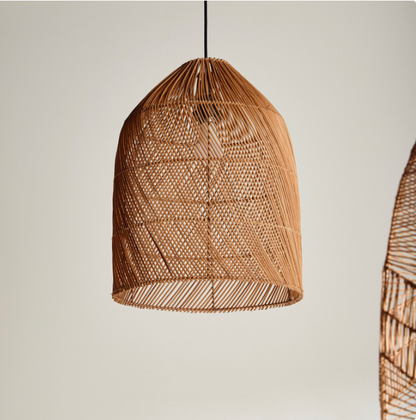 Mix and Rattan Ceiling Lamp Shade - 50 cm