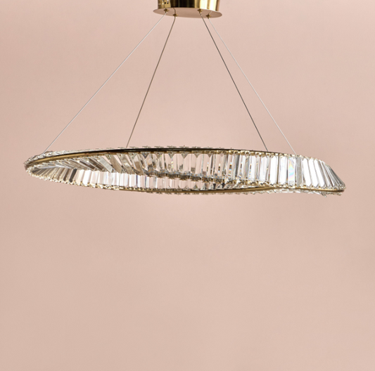 Milas Glass LED Chandelier