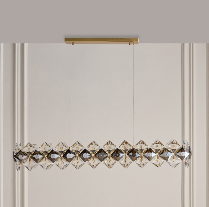 6-Lights Crystal Chandelier