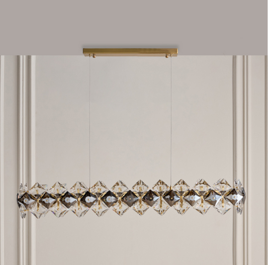 6-Lights Crystal Chandelier