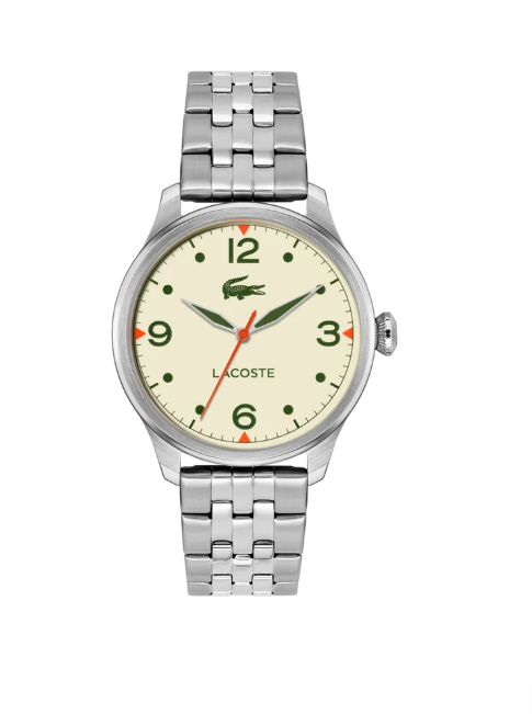 LACOSTE Lisbon Analogue Watch with Steel Bracelet - 2011400
