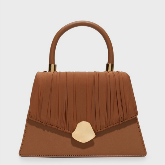 Call it Spring AUBRIE Textured Flap Top Handle Bag