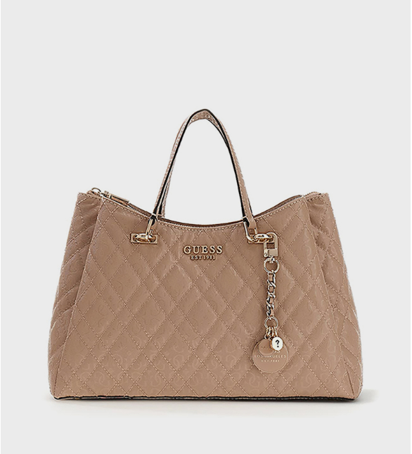 Guess ISEMAY Quilted Satchel Bag