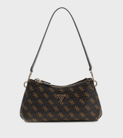 Guess NOELLE II Logo Patterned Shoulder Bag
