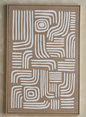 aliya Framed Canvas Wall Art - 80x120 cm