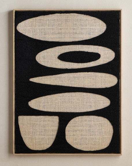 mono Framed Canvas Wall Art - 60x80 cm