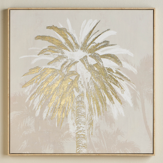 idora Framed Canvas Wall Art - 83x83 cm