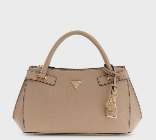 Guess SERENOVA Textured Girlfriend Satchel Bag