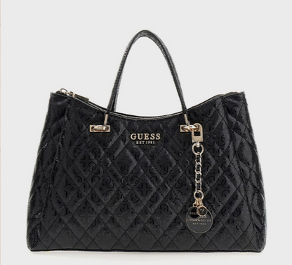 Guess ISEMAY Quilted Satchel Bag