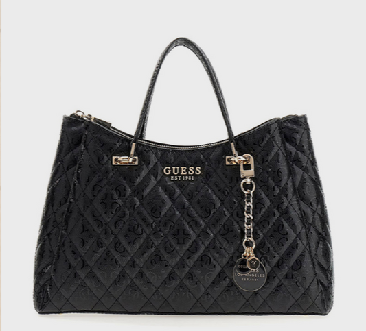 Guess ISEMAY Quilted Satchel Bag