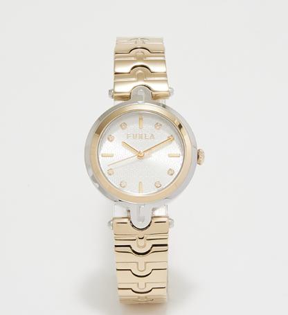 Furla ARCH-BAR Stone Embellished Analog Watch