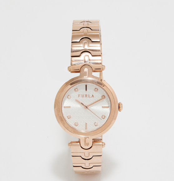 Furla ARCH-BAR Stone Embellished Analog Watch