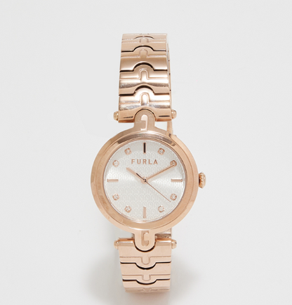 Furla ARCH-BAR Stone Embellished Analog Watch