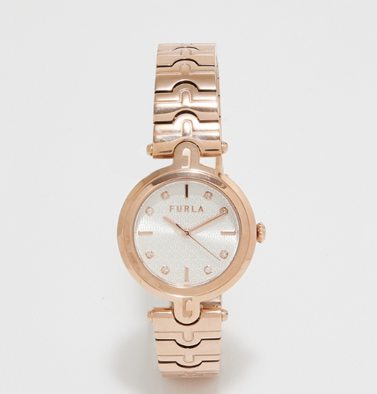 Furla ARCH-BAR Stone Embellished Analog Watch