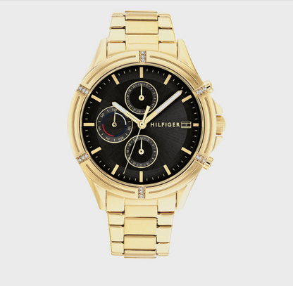 Tommy Hilfiger ARIANA Stainless Steel Chronograph Watch