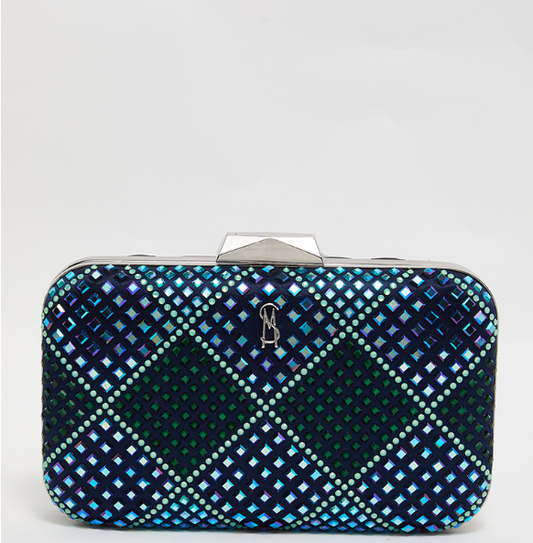 Steve Madden BADELAID Embellished Clutch