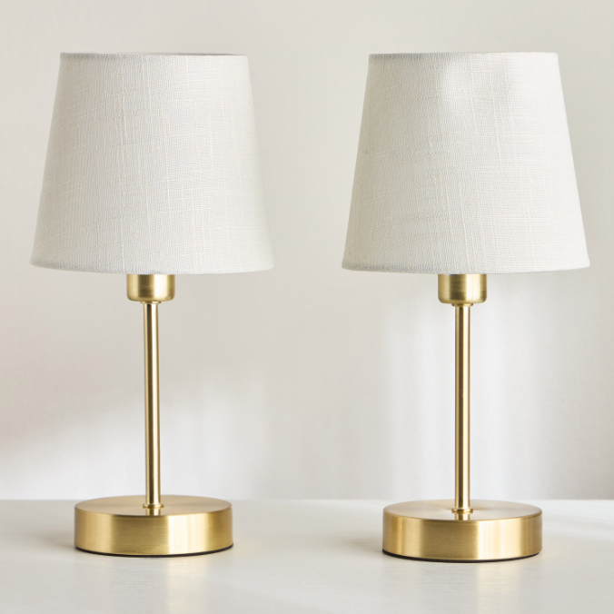 arpy 2-Piece Metal Table Lamp Set - 31 cm