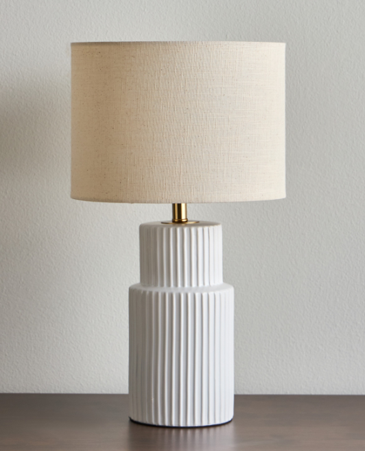 uberon Creamic Table Lamp - 50 cm