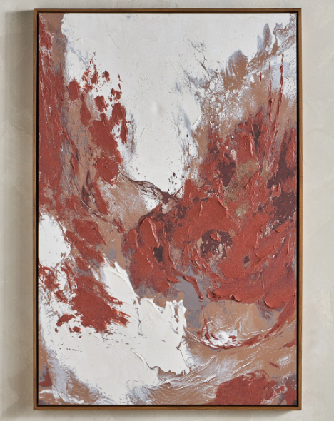 etra Framed Canvas Wall Art - 80x120 cm