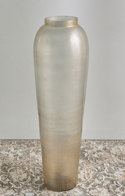 atima Gildian Glass Floor Vase - 75 cm