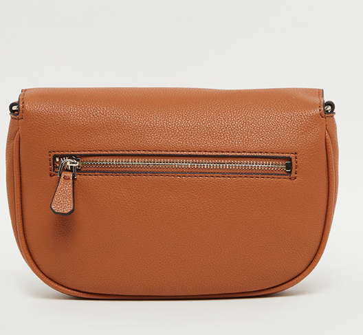 Guess CALEBRA Logo Appliqued Flap Crossbody Bag
