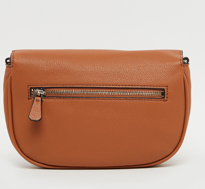 Guess CALEBRA Logo Appliqued Flap Crossbody Bag