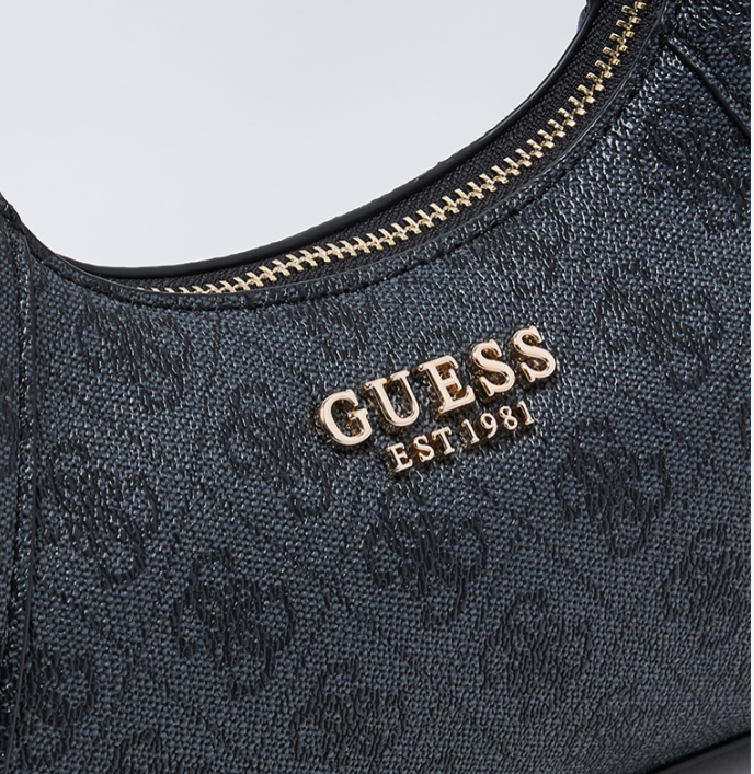 Guess  CALISTA Logo Patterned Shoulder Bag