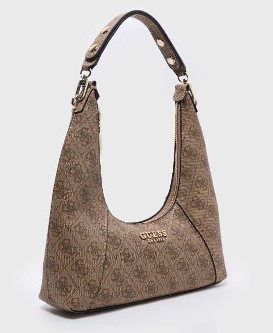 Guess   CALISTA Logo Patterned Shoulder Bag