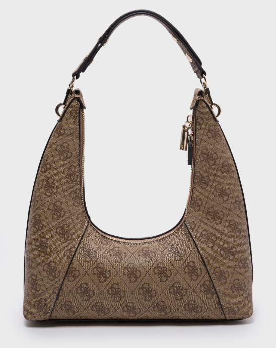 Guess   CALISTA Logo Patterned Shoulder Bag