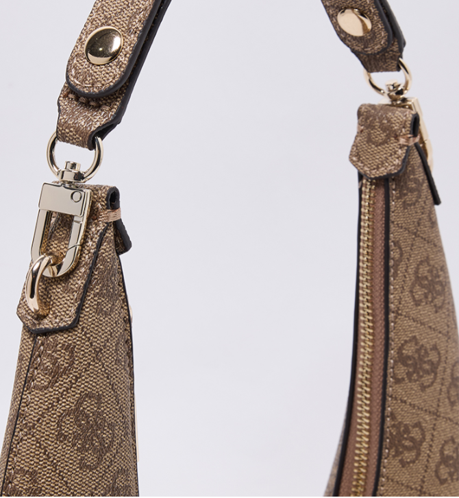 Guess   CALISTA Logo Patterned Shoulder Bag