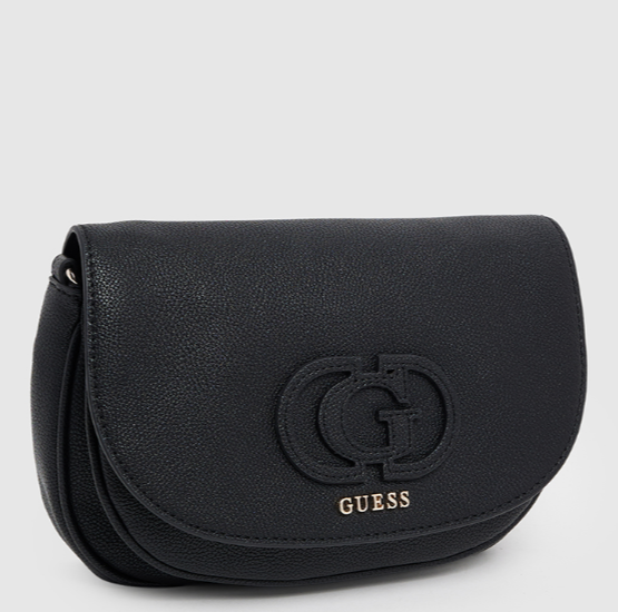 Guess  CALEBRA Logo Appliqued Flap Convertible Crossbody Bag