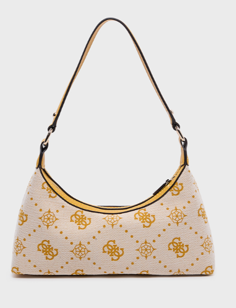 Guess  NEDA Logo Patterned Shoulder Bag
