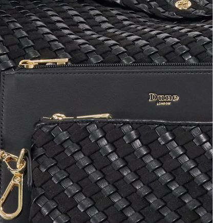 Dune London DELIBERATE braided Shoulder Bag