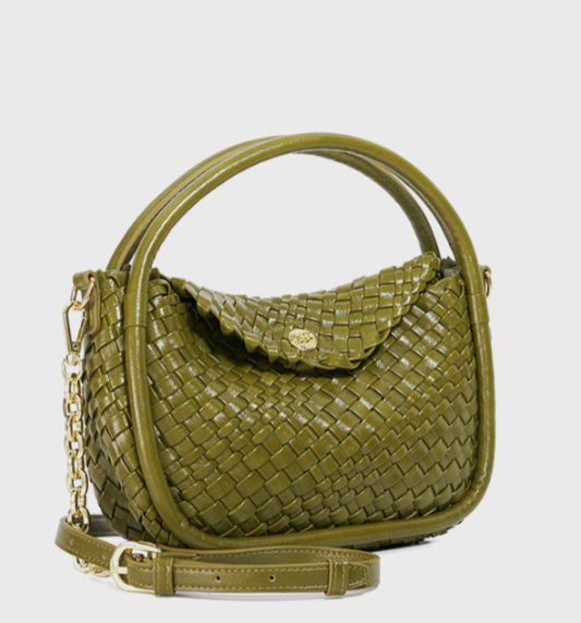 Dune London DINIDELIBERATE Braided Top-Handle Bag