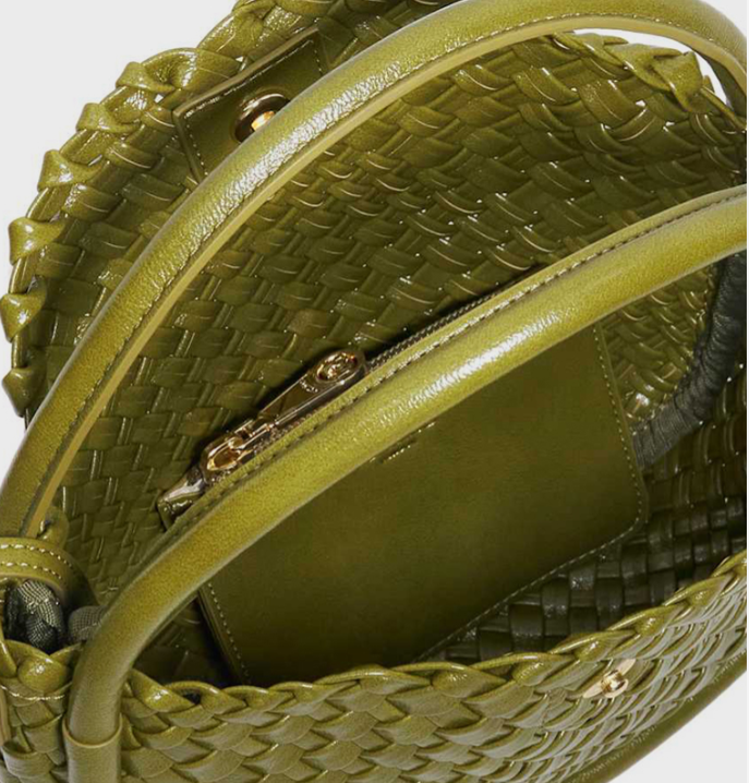 Dune London DINIDELIBERATE Braided Top-Handle Bag
